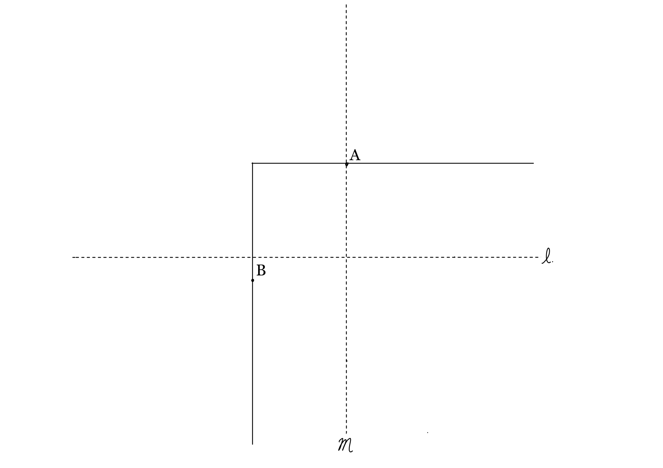 折り紙の角の拡大図